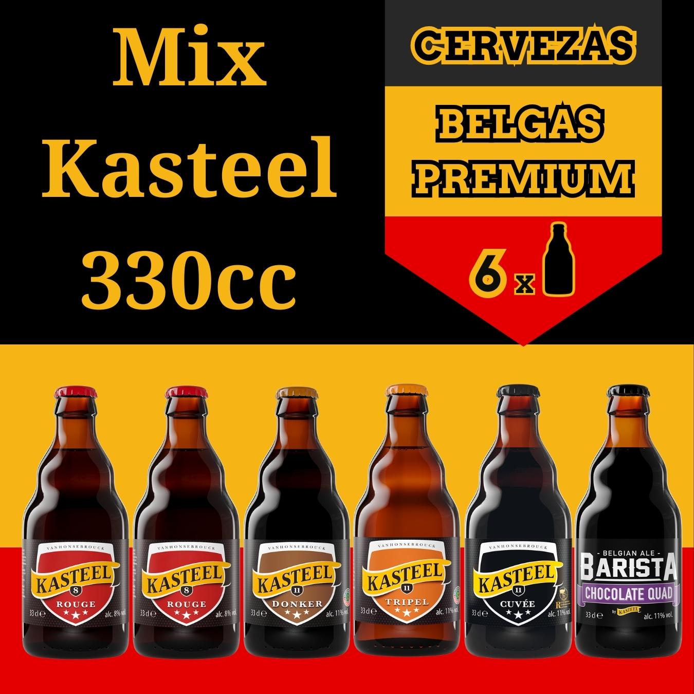 Mix Kasteel 330cc Caja 6 Und.