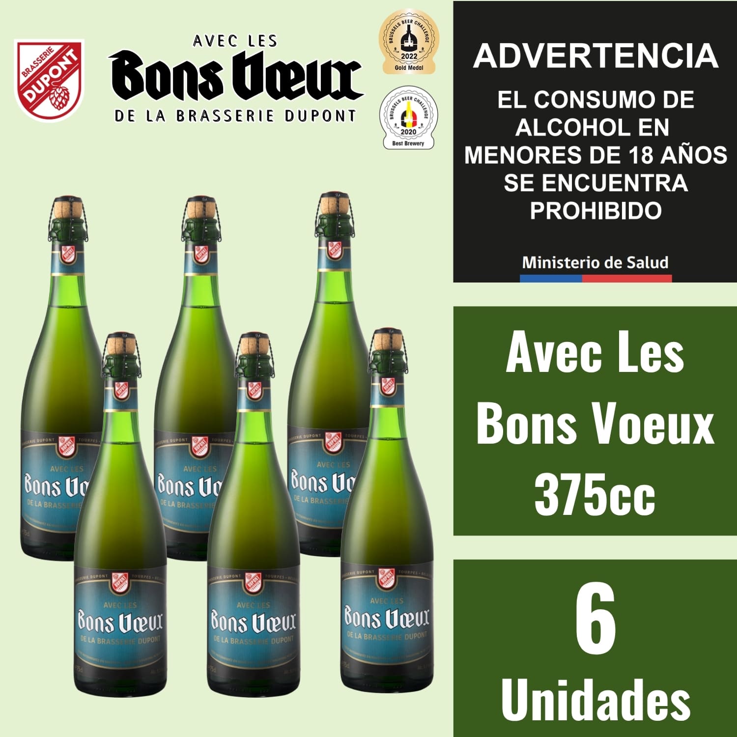Avec Les Bons Voeux – Brasserie Dupont (375ml)