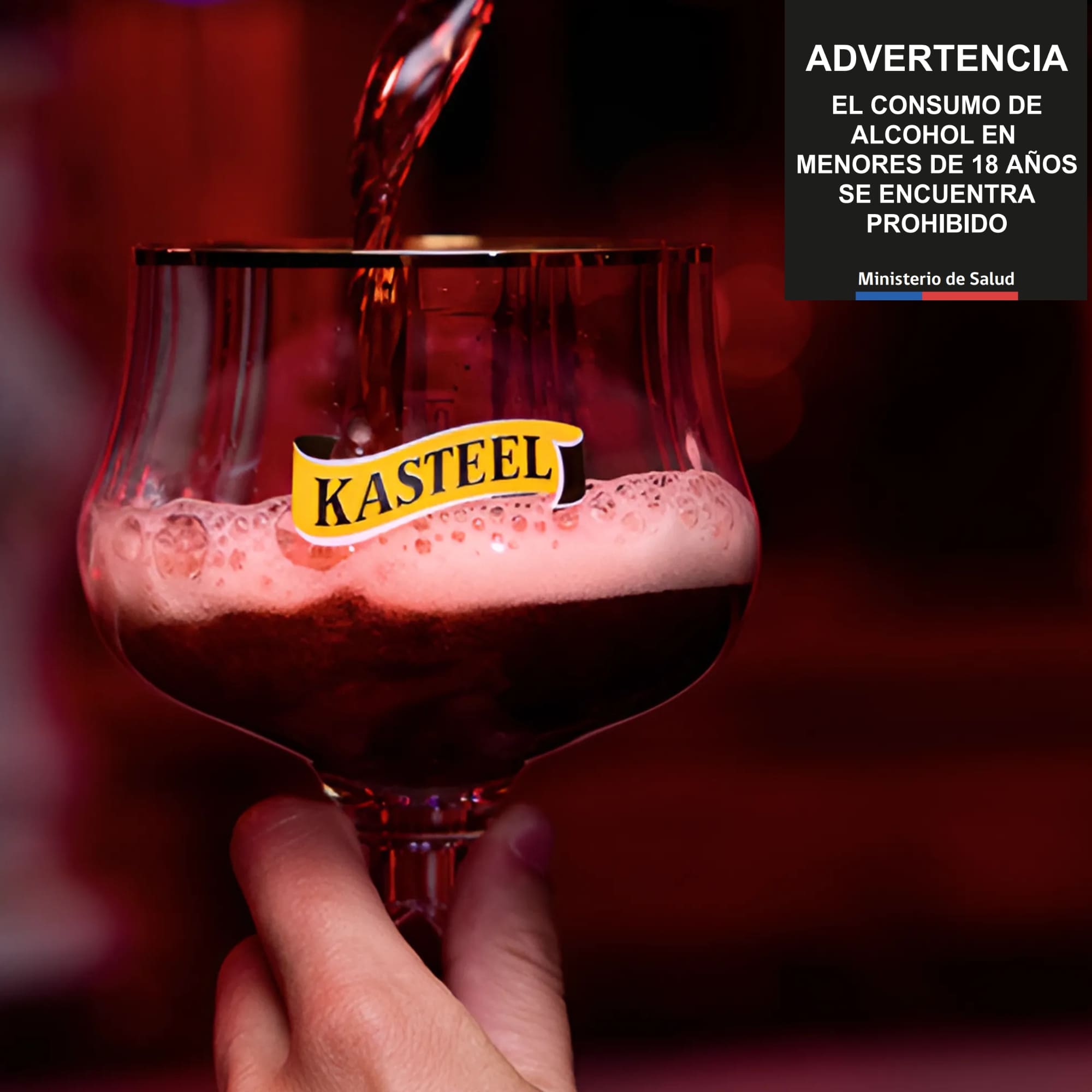 Kasteel Rouge Lata 500cc Caja 24 Cervezas