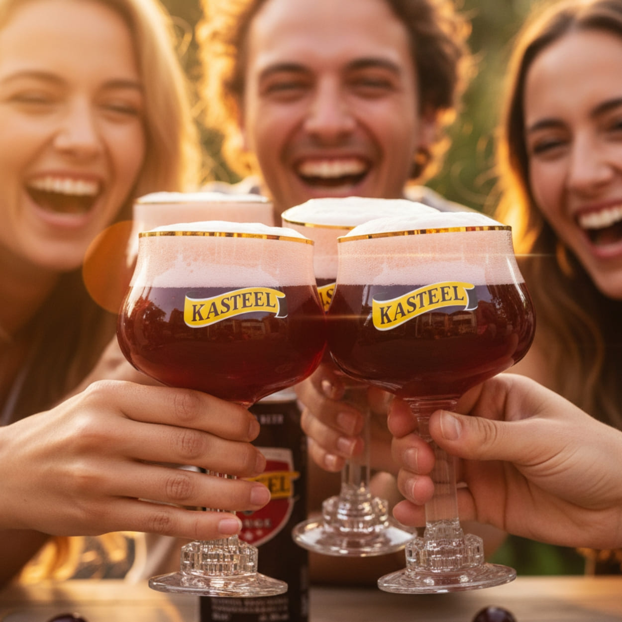 Kasteel Rouge Lata 500cc Caja 24 Cervezas