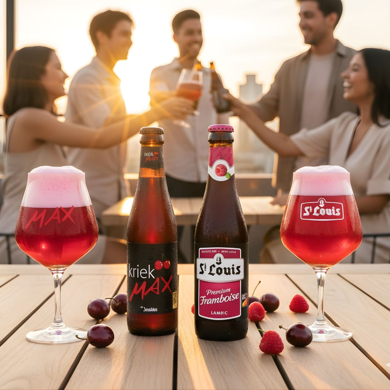 Mix Kriek Max-Framboise - Caja 24 Cervezas